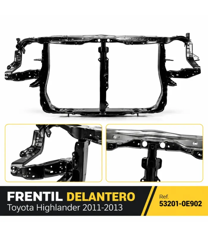 Soporte frontal del radiador Toyota Highlander 53201 0E902