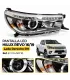 Pantalla delantera Toyota Hilux Revo 2016-2019 óptica tipo proyector LED