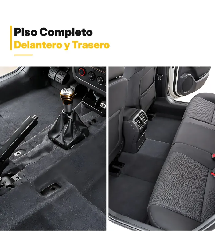 Servicio de tapizado automotriz de piso con cita previa