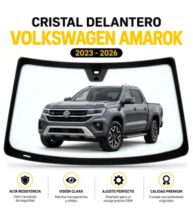 Cristal delantero Volkswagen Amarok 2023-2026 parabrisas