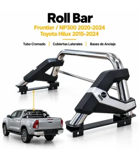 Roll bar barra redonda 3 pulgadas para camioneta