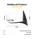 Toyota Land Cruiser Prado 150 con retrovisor nuevo