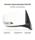 Vista posterior retrovisor lateral Toyota Prado 150