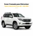 Cover cromado instalado en retrovisor Toyota Prado 150