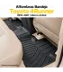 Alfombras delanteras tipo bandeja instaladas en Toyota 4Runner