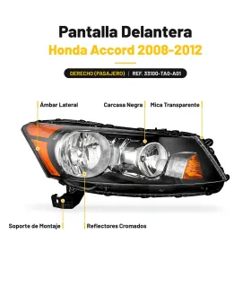 Pantalla delantera Honda Accord 2008-2012 tipo original