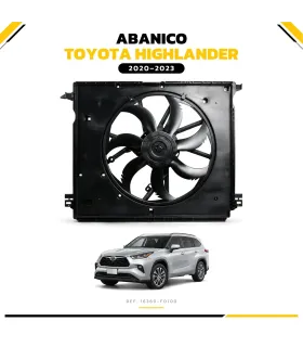 Abanico de radiador Toyota Highlander 2020-2023