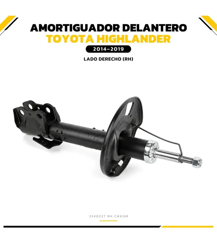 Amortiguador delantero izquierdo Toyota Highlander 3340228