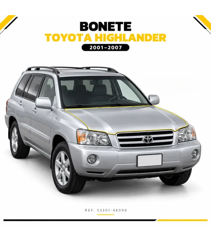 Bonete de reemplazo Toyota Highlander primera generación
