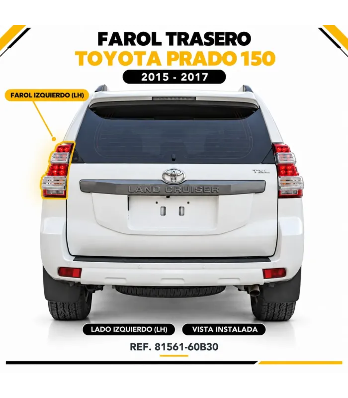 Faroles traseros Toyota Land Cruiser Prado 150 2015-2017