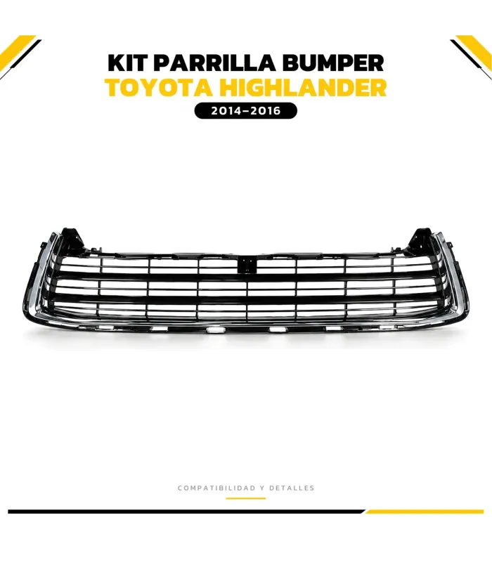 Parrilla inferior Toyota Highlander referencia 53102-0E040