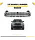 Kit parrilla bumper Toyota Highlander 2014-2016