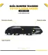 Soporte de bumper delantero instalado en Highlander