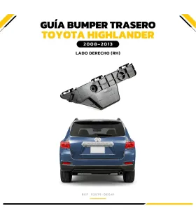 Guía bumper trasero derecha Toyota Highlander 52575-0E041