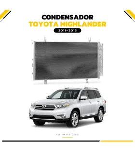 Condensador aire acondicionado Toyota Highlander 2011-2013