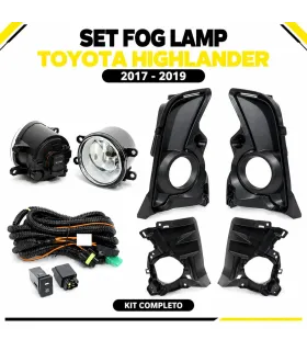 Set Fog Lamp Toyota Highlander 2017-2019