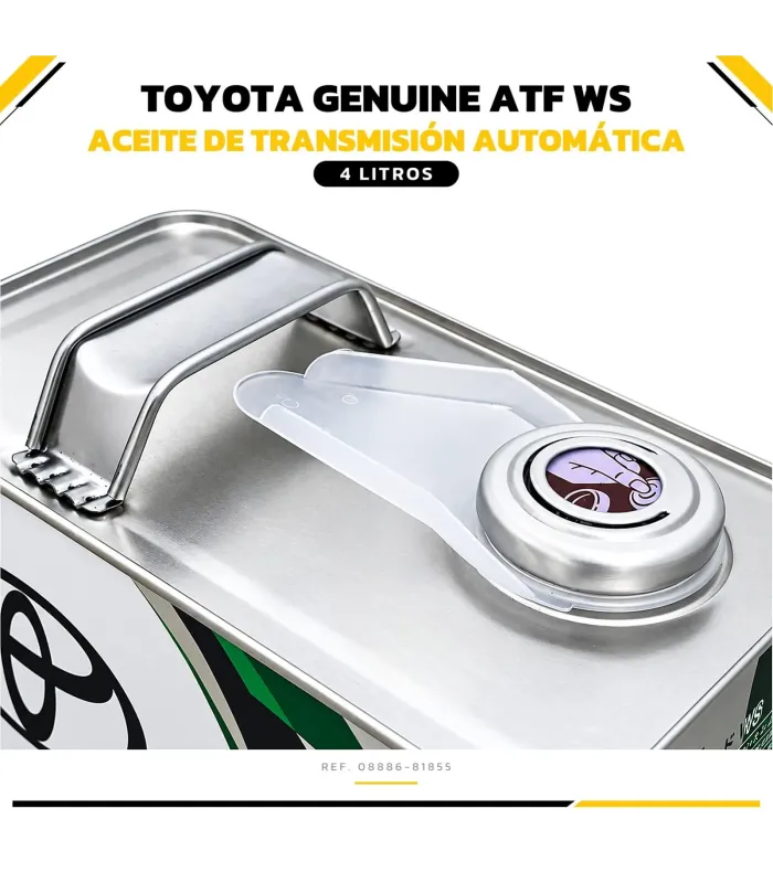 Galón Toyota ATF WS referencia 08886-81855