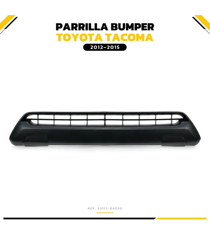 Parrilla bumper Toyota Tacoma 2012-2015