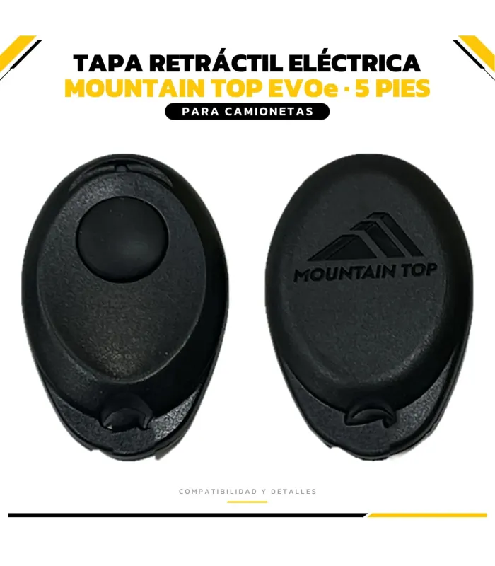 Logo Mountain Top en tapa retráctil EVOe
