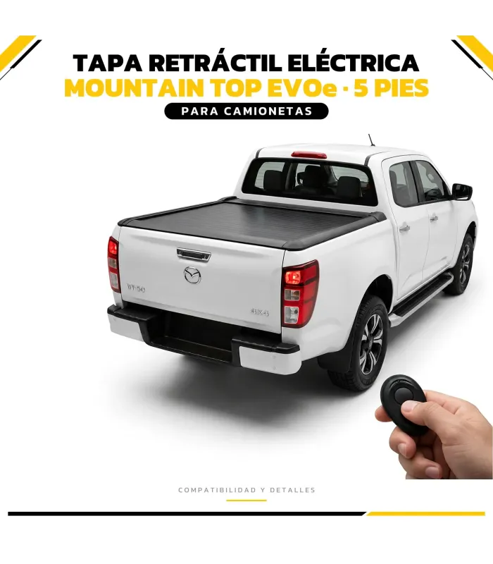 Rieles para accesorios tapa Mountain Top EVOe