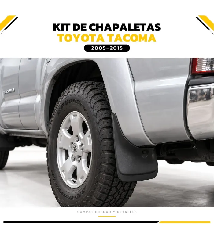 Chapaletas delanteras Toyota Tacoma 76621-04102