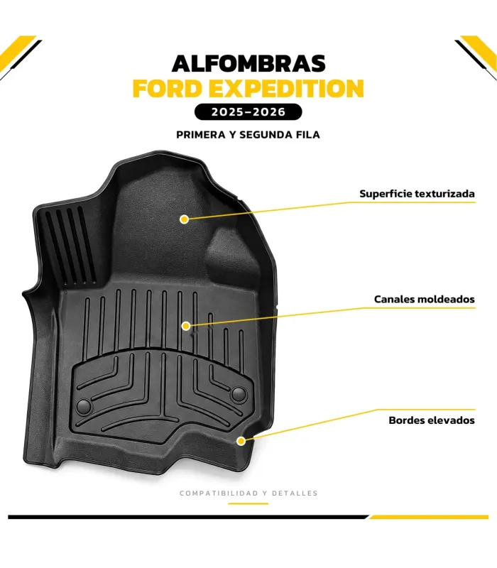 Alfombras delanteras FloorLiner HP Ford Expedition