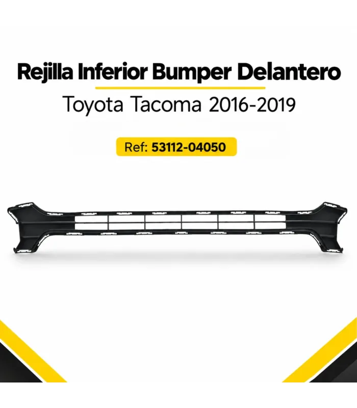 Rejilla bumper delantero Toyota Tacoma 2016-2019