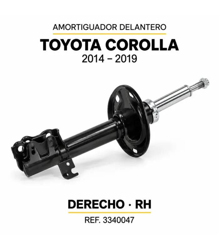 Amortiguador delantero derecho Toyota Corolla 2014-2019