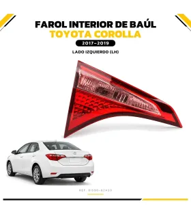Farol baúl Toyota Corolla 2017-2019