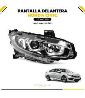 Pantalla delantera Honda Civic 2016-2019