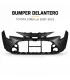 Bumper delantero Toyota Corolla 2020-2023 vista frontal