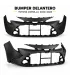 Bumper frontal de reemplazo Toyota Corolla 2020-2023