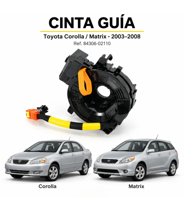 Cable espiral Toyota Matrix 2003-2008 84306-02110