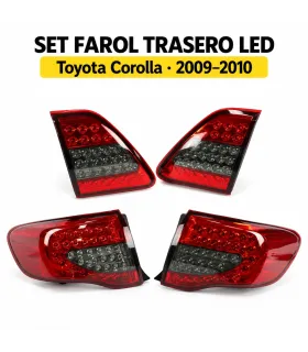 Set Farol Trasero LED Toyota Corolla 2009-2010 | Auto Fashion
