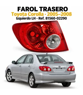 Farol trasero izquierdo Toyota Corolla 81560-02290