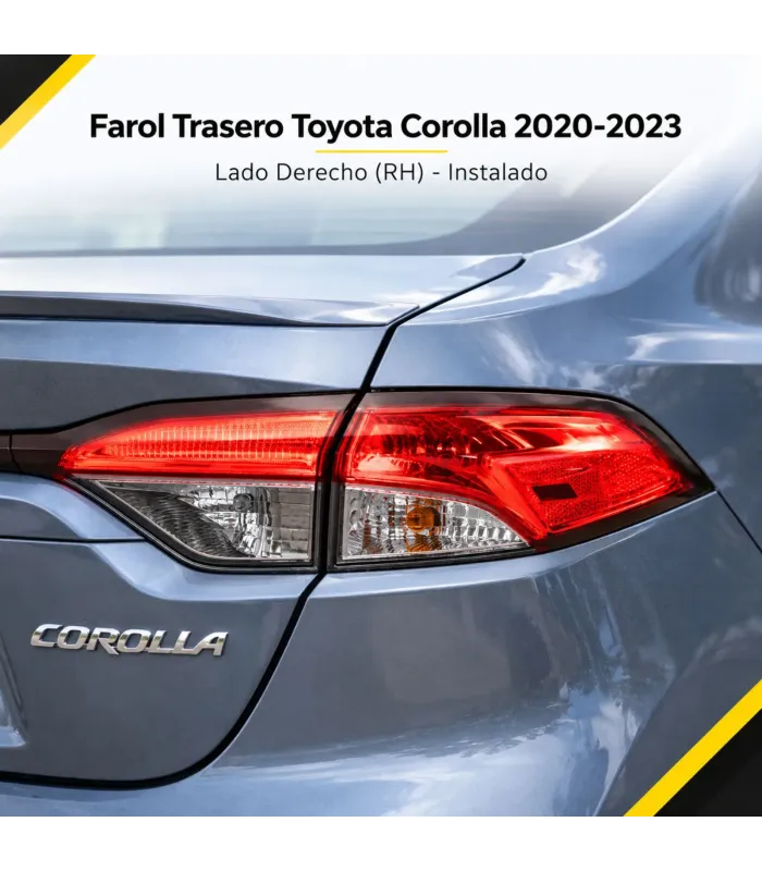 Par de faroles traseros Toyota Corolla 2020-2023