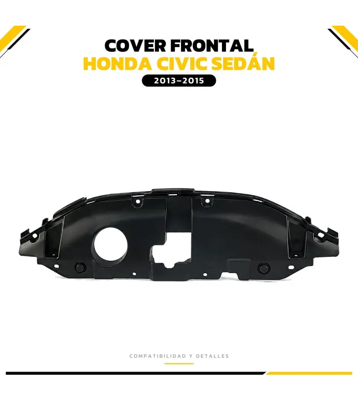 Puntos de fijación cover frontal Honda Civic