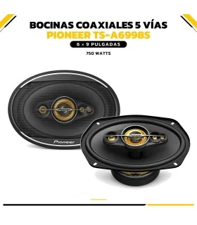 Bocinas Pioneer TS-A6998S 6x9 pulgadas 750W