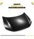 Bonete Honda Civic 2012 vista lateral