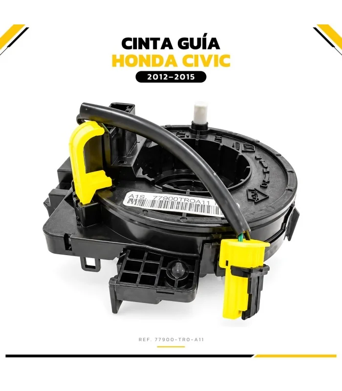 Cinta guía clock spring Civic 2012-2015 vista trasera