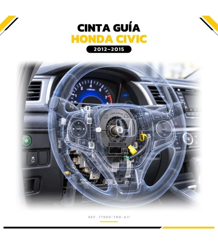Cinta guía Honda Civic Sedán 2012-2015