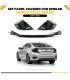 Set faroles traseros con spoiler instalado en Honda Civic