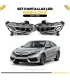 Pantallas LED instaladas en Honda Civic 2016-2021