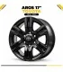 Aro 17x7.5 Toyota Hilux diseño 6 rayos dobles