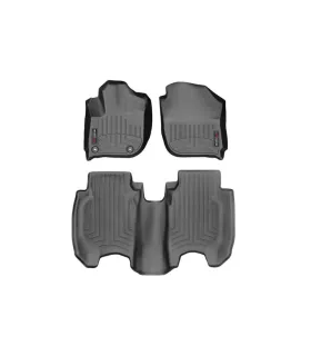 Alfombras WeatherTech FloorLiner Honda HR-V 2016 2017 2018 2019 2020 2021 2022 Set 1ra y 2da Fila