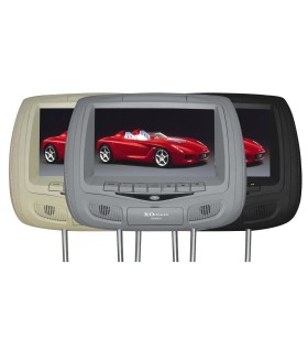 XO vision Reproductor DVD de 9" para el apoya cabeza del auto