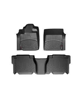 Alfombras WeatherTech FloorLiner Toyota Tundra 2007 2008 2009 2010 2011 2012 2013 Set 1ra y 2da Fila