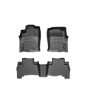 Alfombras WeatherTech FloorLiner Set 1ra y 2da Fila para Lexus GX 460 2010 a 2023 Proteccion Laser 360 Grados