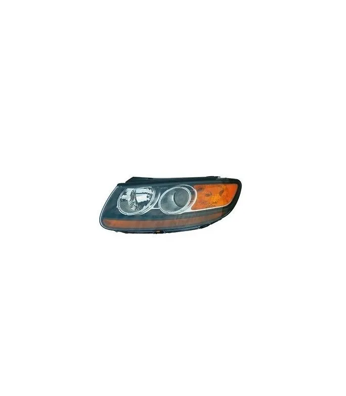 Hyundai Santa Fe 2006-2009 Pantalla delantera Izquierda o derecha tipo original Headlights Korea Amarilla