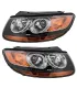 Hyundai Santa Fe 2006-2009 Pantalla delantera Izquierda o derecha tipo original Headlights Korea Amarilla